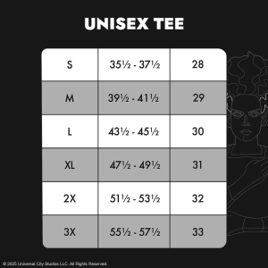 Universal Monsters The Bride Of Frankenstein Unisex Tee