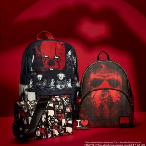 I Heart Horror It Pennywise Glow Nylon Full-Size Backpack