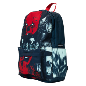 I Heart Horror It Pennywise Glow Nylon Full-Size Backpack