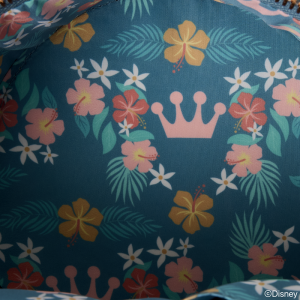 Loungefly Tropical Lemon Floral Convertible Mini Backpack & Crossbody Bag