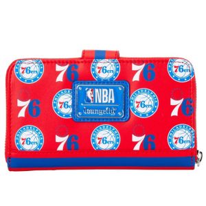 NBA Philadelphia 76ers Logo Zip Around Wallet