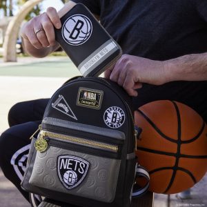 NBA Brooklyn Nets Patch Icons Mini Backpack