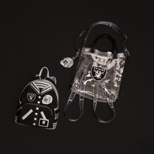 NFL Las Vegas Raiders Clear Convertible Backpack & Tote Crossbody Stadium Bag