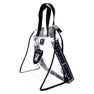 NFL Las Vegas Raiders Clear Convertible Backpack & Tote Crossbody Stadium Bag