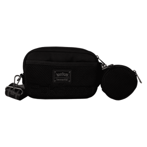 Pok&eacute;mon Pikachu & Mewtwo Glow Nylon Sling Crossbody Bag with Coin Bag