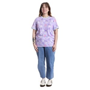 Sanrio Kuromi Carnival All-Over Print Unisex Ringer Tee&nbsp;