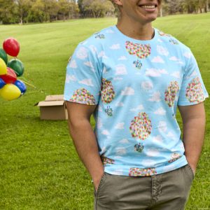 Up 15th Anniversary Balloon House All-Over Print Unisex Tee