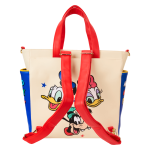 Mickey & Friends Classic Convertible Backpack & Tote Crossbody Bag