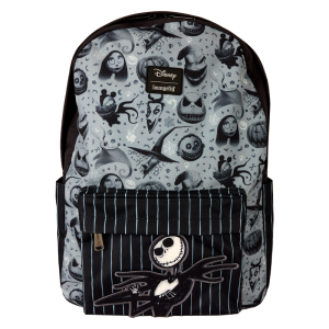 The Nightmare Before Christmas All-Over Print Nylon Full-Size Backpack