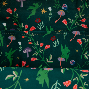 Sleeping Beauty Princess Aurora & Prince Phillip Floral Mini Backpack