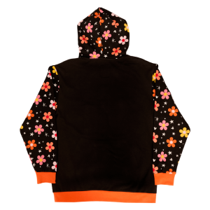 Mickey & Minnie Floral Ghost Glow Unisex Hoodie
