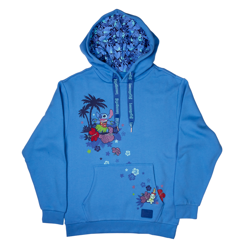 SDCC Limited Edition Stitch Floral Unisex Hoodie