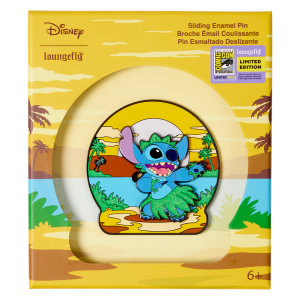 SDCC Limited Edition Stitch 3" Collector Box Pin