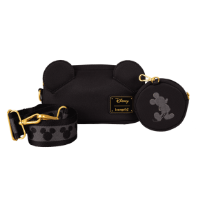 Mickey Mouse Nylon Sling Crossbody Bag with Coin Bag