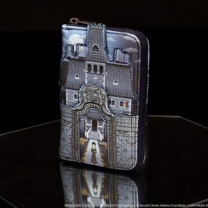 Wednesday Nevermore Academy Castle Zip Around Wallet